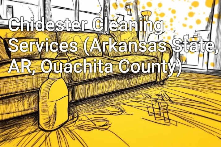 Chidester Cleaning Services (Arkansas State, AR, Ouachita County)
