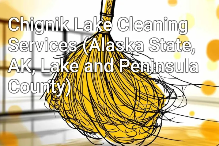 Chignik Lake Cleaning Services (Alaska State, AK, Lake and Peninsula County)