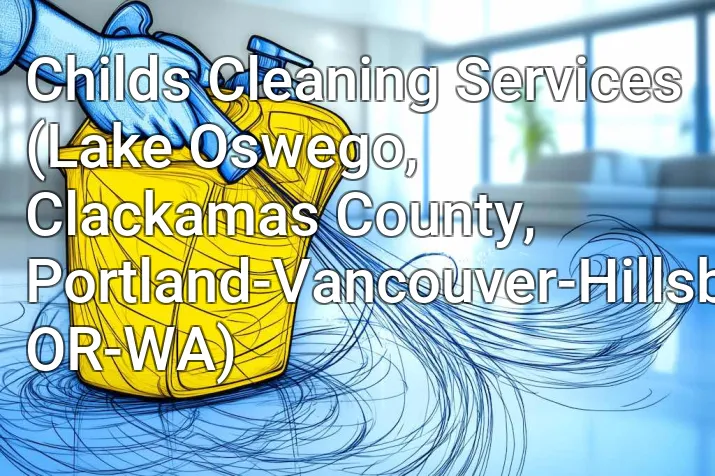 Childs Cleaning Services (Lake Oswego, Clackamas County, Portland-Vancouver-Hillsboro, OR-WA)