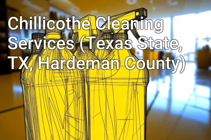Chillicothe Cleaning Services (Texas State, TX, Hardeman County)