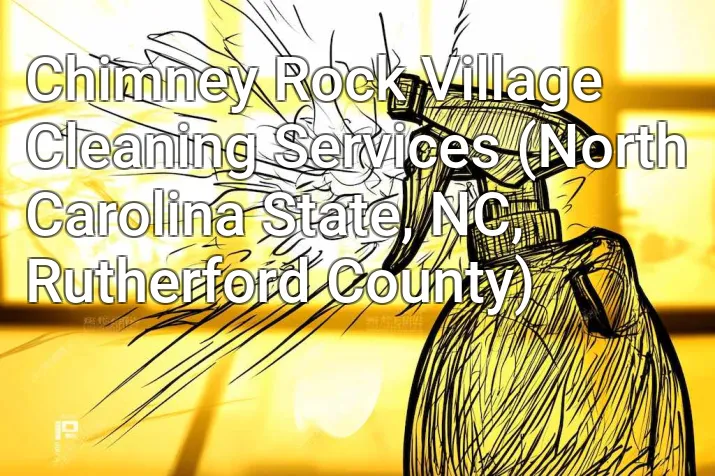 Chimney Rock Village Cleaning Services (North Carolina State, NC, Rutherford County)