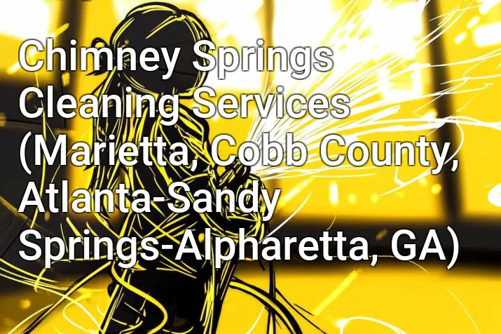 Chimney Springs Cleaning Services (Marietta, Cobb County, Atlanta-Sandy Springs-Alpharetta, GA)