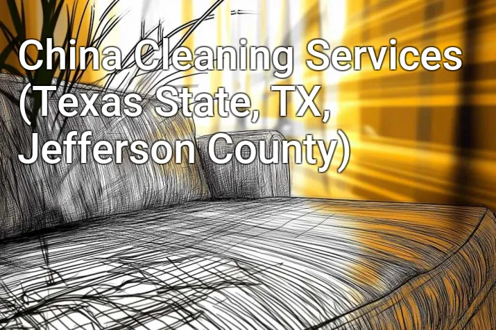 China Cleaning Services (Texas State, TX, Jefferson County)