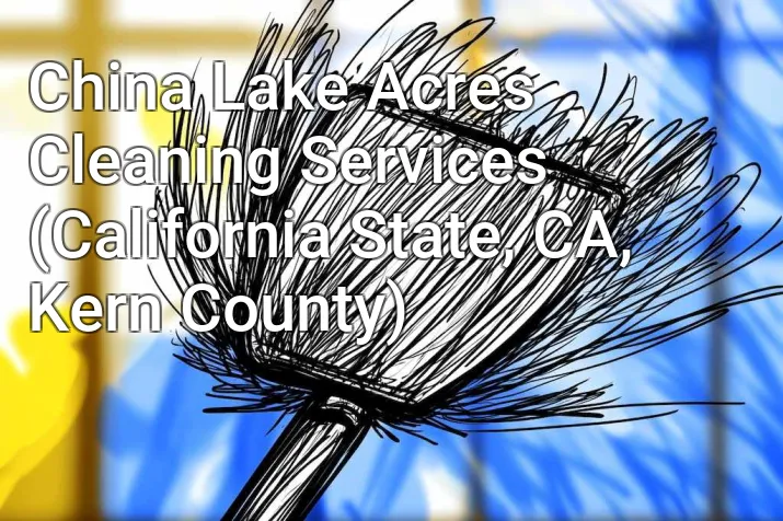 China Lake Acres Cleaning Services (California State, CA, Kern County)