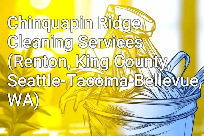 Chinquapin Ridge Cleaning Services (Renton, King County, Seattle-Tacoma-Bellevue, WA)
