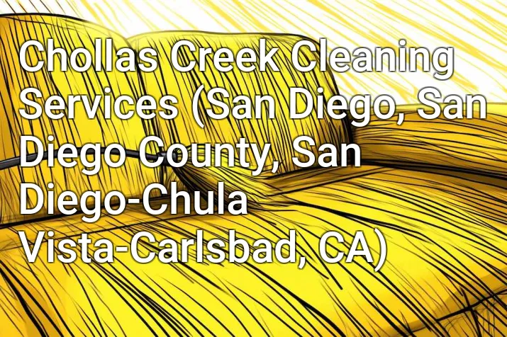 Chollas Creek Cleaning Services (San Diego, San Diego County, San Diego-Chula Vista-Carlsbad, CA)