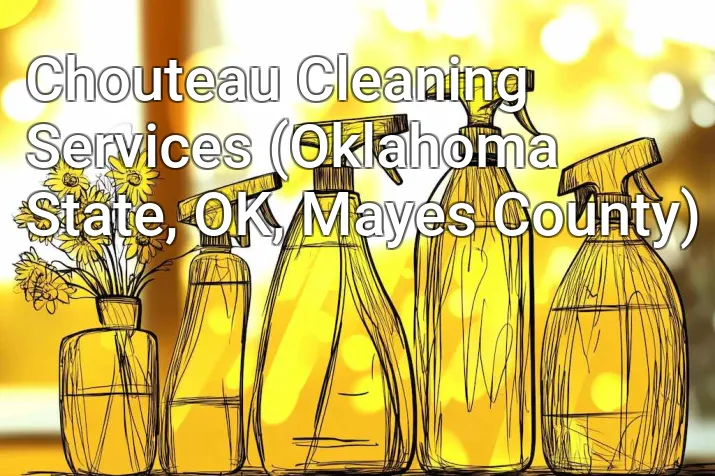 Chouteau Cleaning Services (Oklahoma State, OK, Mayes County)