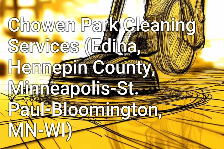 Chowen Park Cleaning Services (Edina, Hennepin County, Minneapolis-St. Paul-Bloomington, MN-WI)