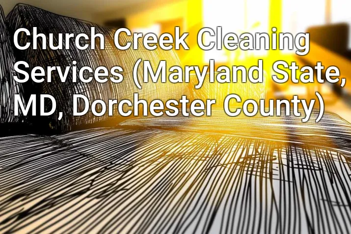 Church Creek Cleaning Services (Maryland State, MD, Dorchester County)