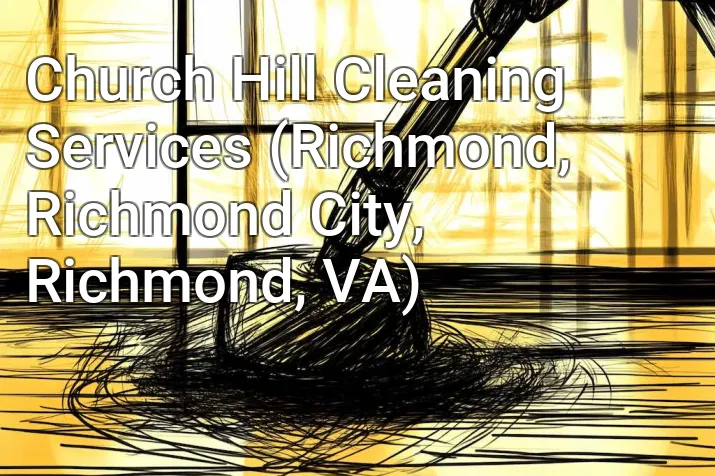 Church Hill Cleaning Services (Richmond, Richmond City, Richmond, VA)