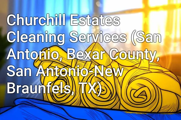 Churchill Estates Cleaning Services (San Antonio, Bexar County, San Antonio-New Braunfels, TX)