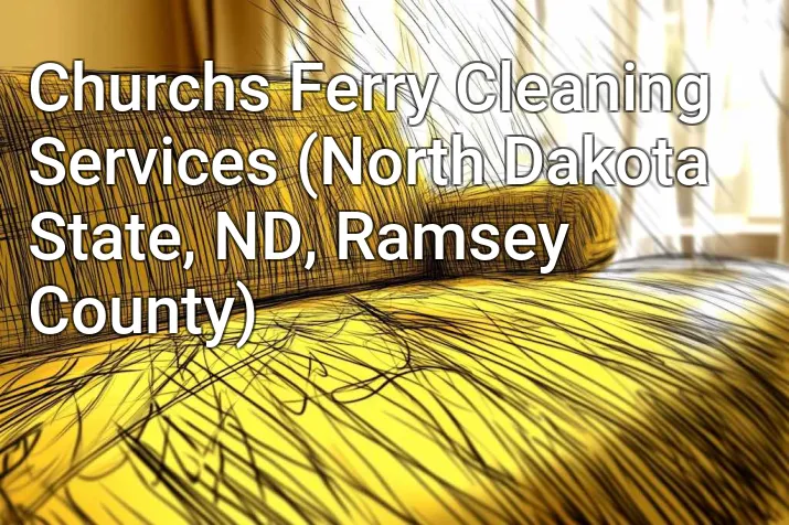 Churchs Ferry Cleaning Services (North Dakota State, ND, Ramsey County)