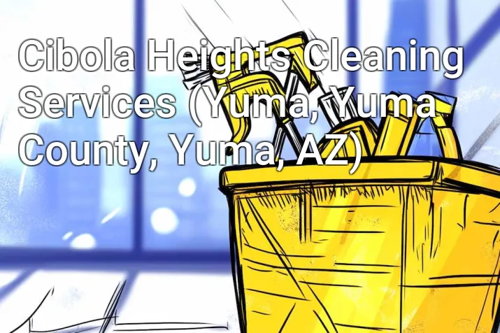 Cibola Heights Cleaning Services (Yuma, Yuma County, Yuma, AZ)