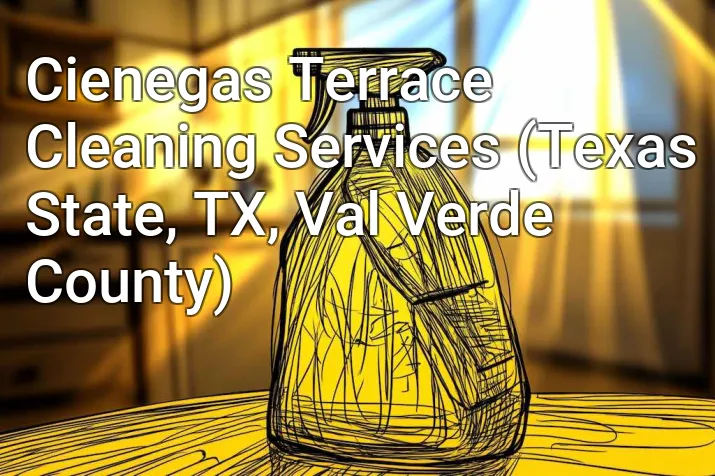 Cienegas Terrace Cleaning Services (Texas State, TX, Val Verde County)