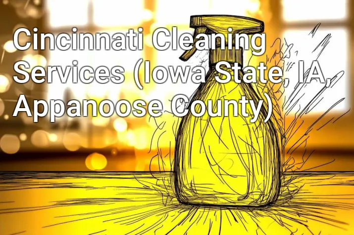 Cincinnati Cleaning Services (Iowa State, IA, Appanoose County)