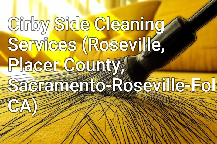 Cirby Side Cleaning Services (Roseville, Placer County, Sacramento-Roseville-Folsom, CA)