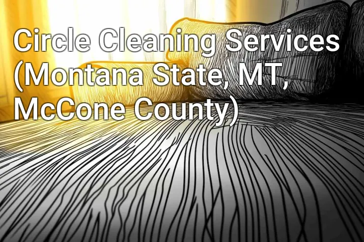 Circle Cleaning Services (Montana State, MT, McCone County)