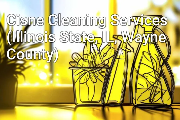 Cisne Cleaning Services (Illinois State, IL, Wayne County)