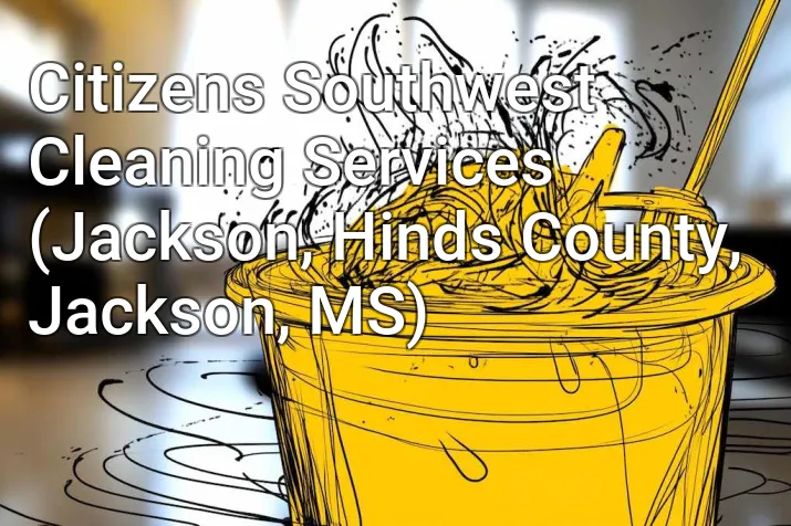 Citizens Southwest Cleaning Services (Jackson, Hinds County, Jackson, MS)