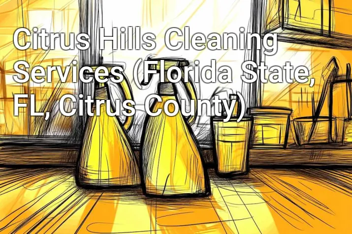 Citrus Hills Cleaning Services (Florida State, FL, Citrus County)