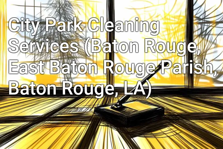 City Park Cleaning Services (Baton Rouge, East Baton Rouge Parish, Baton Rouge, LA)