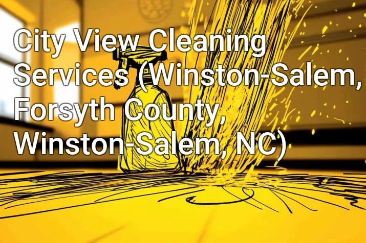 City View Cleaning Services (Winston-Salem, Forsyth County, Winston-Salem, NC)