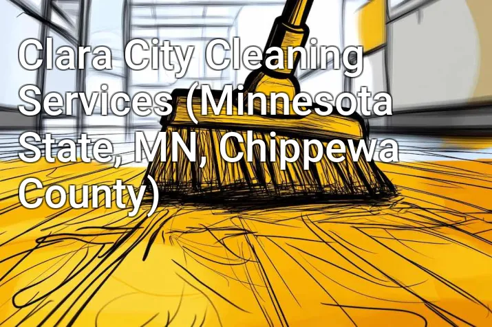 Clara City Cleaning Services (Minnesota State, MN, Chippewa County)