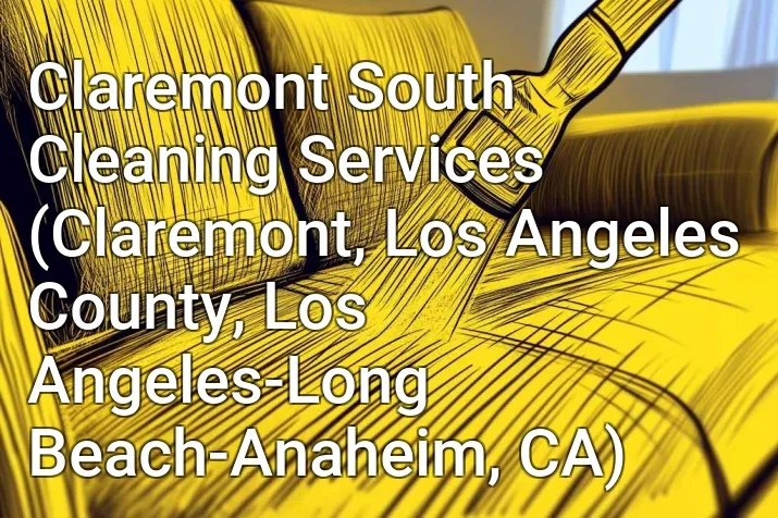 Claremont South Cleaning Services (Claremont, Los Angeles County, Los Angeles-Long Beach-Anaheim, CA)