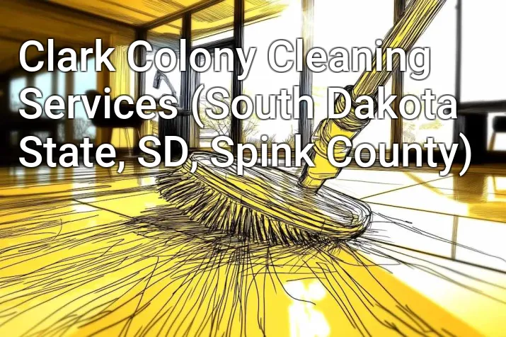 Clark Colony Cleaning Services (South Dakota State, SD, Spink County)