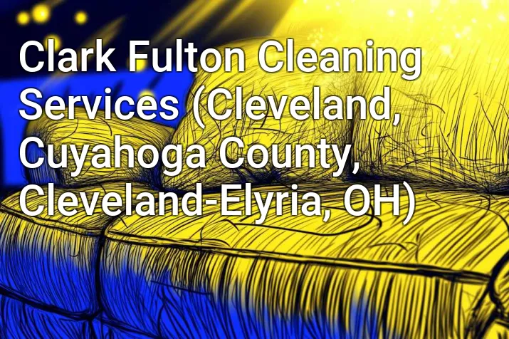 Clark Fulton Cleaning Services (Cleveland, Cuyahoga County, Cleveland-Elyria, OH)