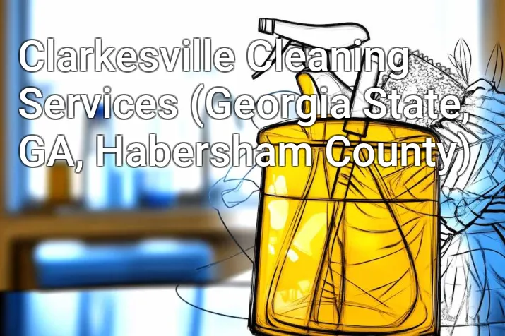 Clarkesville Cleaning Services (Georgia State, GA, Habersham County)