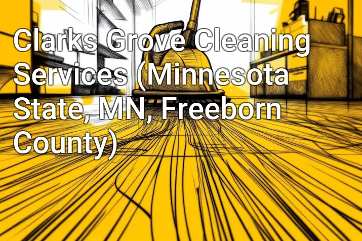 Clarks Grove Cleaning Services (Minnesota State, MN, Freeborn County)