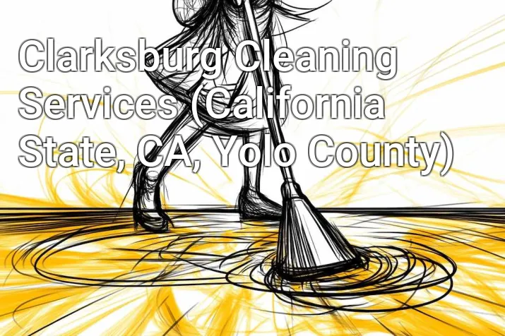 Clarksburg Cleaning Services (California State, CA, Yolo County)