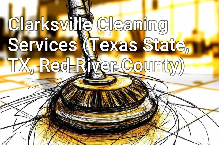 Clarksville Cleaning Services (Texas State, TX, Red River County)