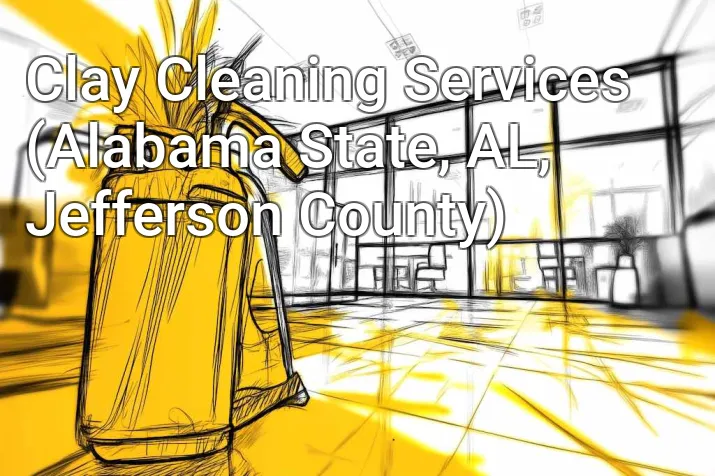 Clay Cleaning Services (Alabama State, AL, Jefferson County)