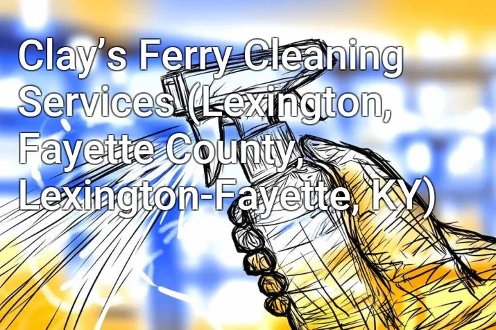 Clay’s Ferry Cleaning Services (Lexington, Fayette County, Lexington-Fayette, KY)