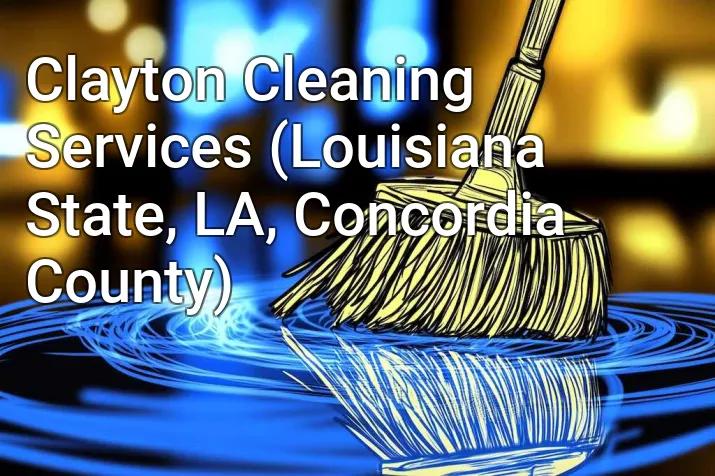 Clayton Cleaning Services (Louisiana State, LA, Concordia County)