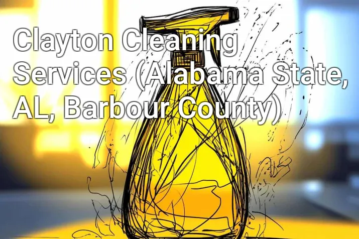 Clayton Cleaning Services (Alabama State, AL, Barbour County)