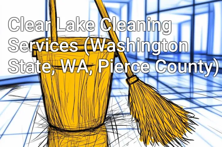 Clear Lake Cleaning Services (Washington State, WA, Pierce County)
