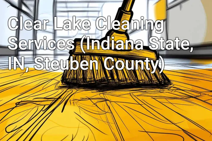 Clear Lake Cleaning Services (Indiana State, IN, Steuben County)