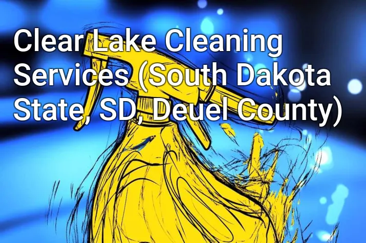 Clear Lake Cleaning Services (South Dakota State, SD, Deuel County)