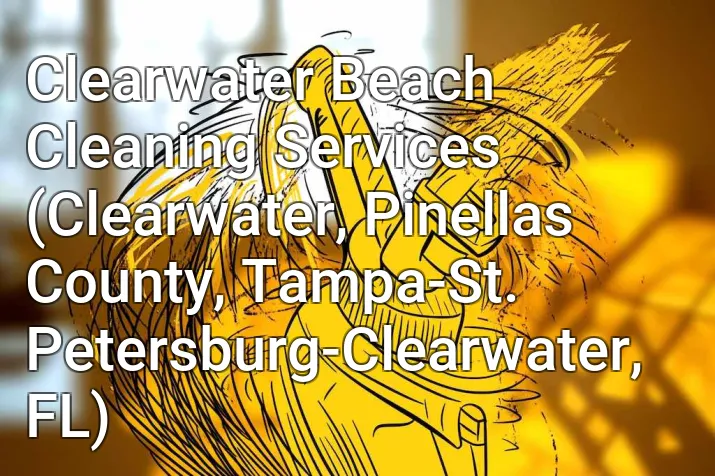 Clearwater Beach Cleaning Services (Clearwater, Pinellas County, Tampa-St. Petersburg-Clearwater, FL)