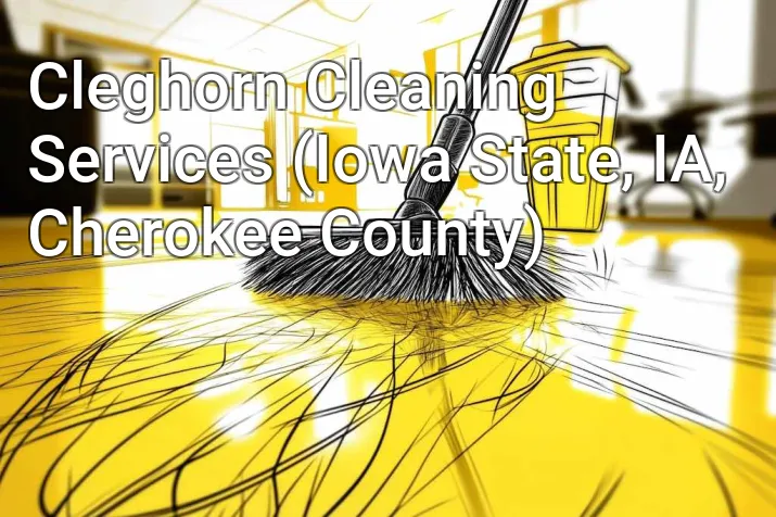 Cleghorn Cleaning Services (Iowa State, IA, Cherokee County)