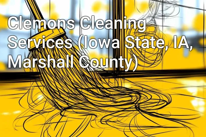 Clemons Cleaning Services (Iowa State, IA, Marshall County)