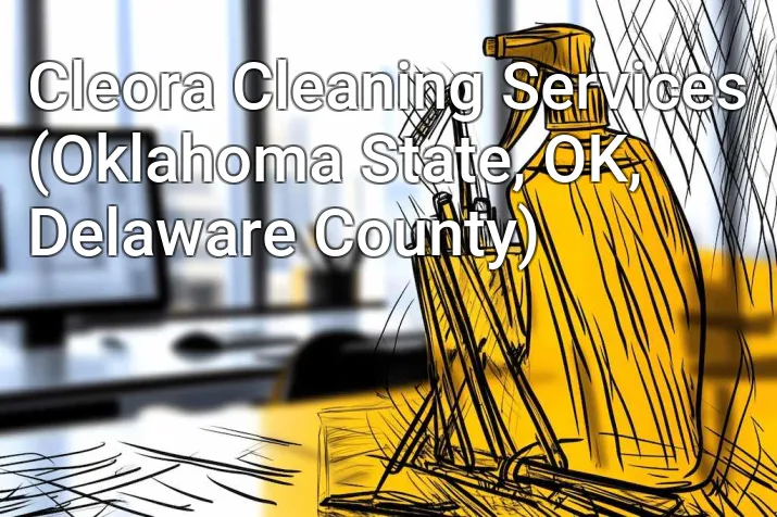 Cleora Cleaning Services (Oklahoma State, OK, Delaware County)