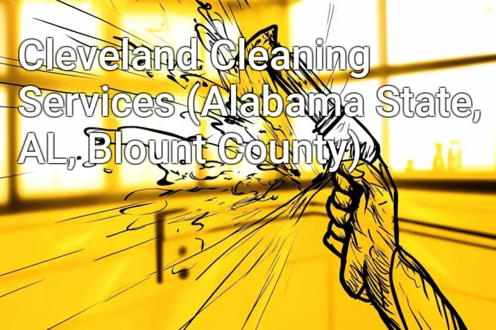 Cleveland Cleaning Services (Alabama State, AL, Blount County)