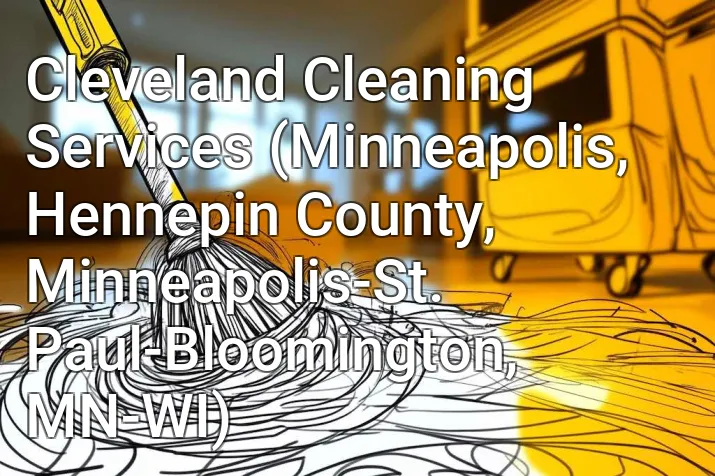 Cleveland Cleaning Services (Minneapolis, Hennepin County, Minneapolis-St. Paul-Bloomington, MN-WI)