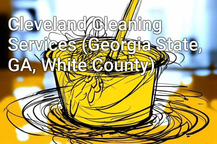 Cleveland Cleaning Services (Georgia State, GA, White County)