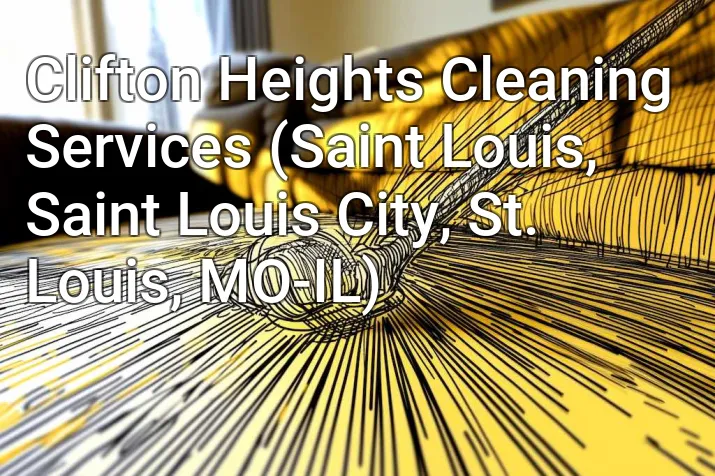 Clifton Heights Cleaning Services (Saint Louis, Saint Louis City, St. Louis, MO-IL)