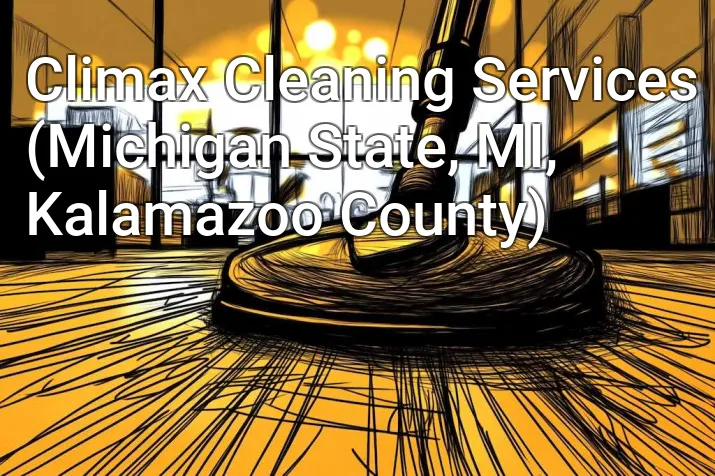 Climax Cleaning Services (Michigan State, MI, Kalamazoo County)